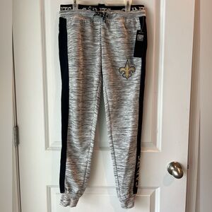 NFL New Orleans Saints joggers. Small